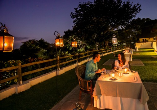 Dinner Under The Stars The Palm Restaurant