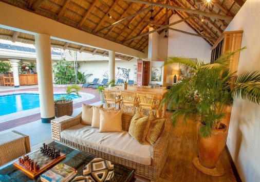 Pool Lounge Area