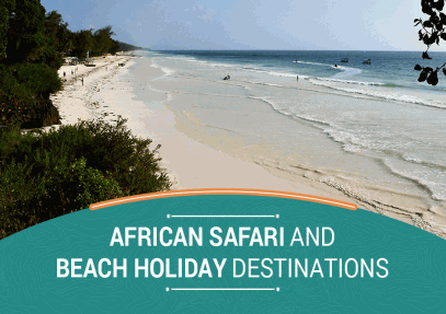African Safari and Beach Holiday Destinations