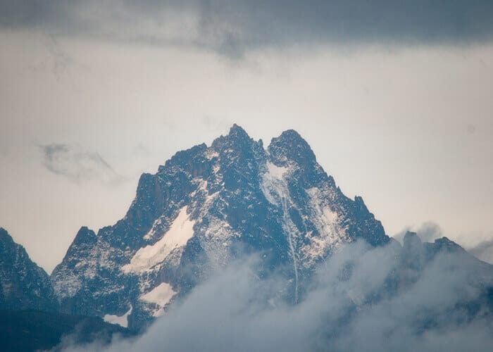 Mount Kenya is the second highest mountain in Africa