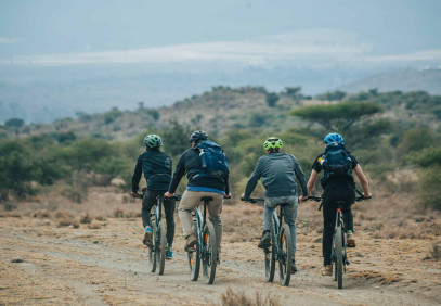 Cycle Safari Around The Base Of Mt Kilimanjaro