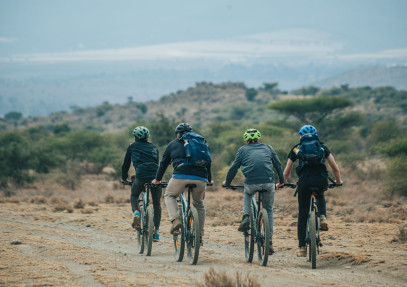 Cycle Safari Around The Base Of Mt Kilimanjaro