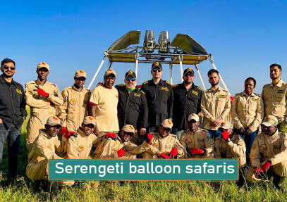 Serengeti balloon safari