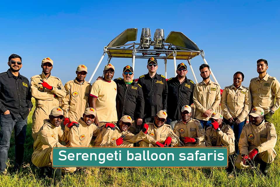 Serengeti balloon safari