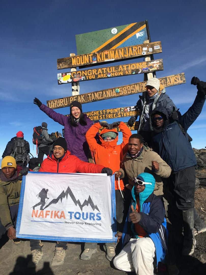 7 Days Kilimanjaro Lemosho Route